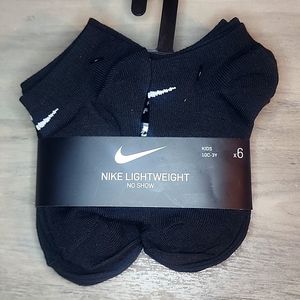 No Show Lightweight Athletic Kids Socks 6 Pair